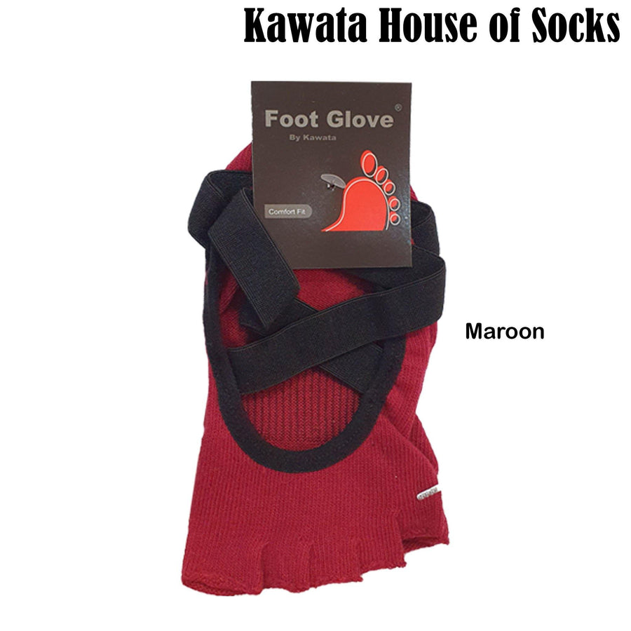 Open Toe Anti Slip Yoga Socks - Kawata House of Socks