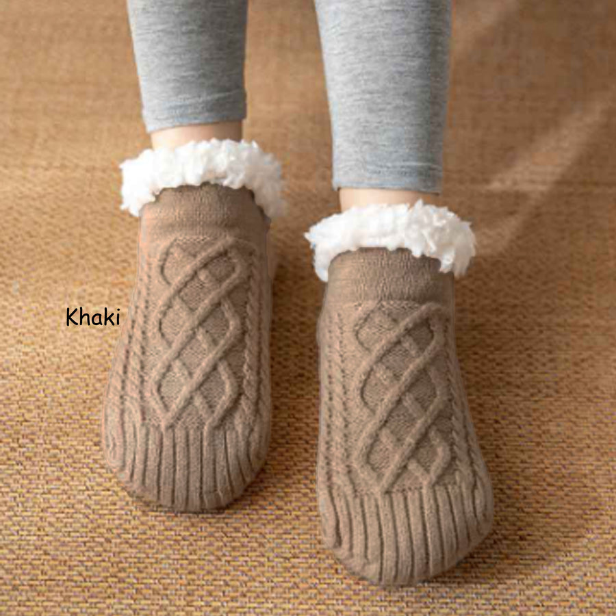 Ankle Casual Thick Thermal Socks | Ankle Sherpa Lined Sock