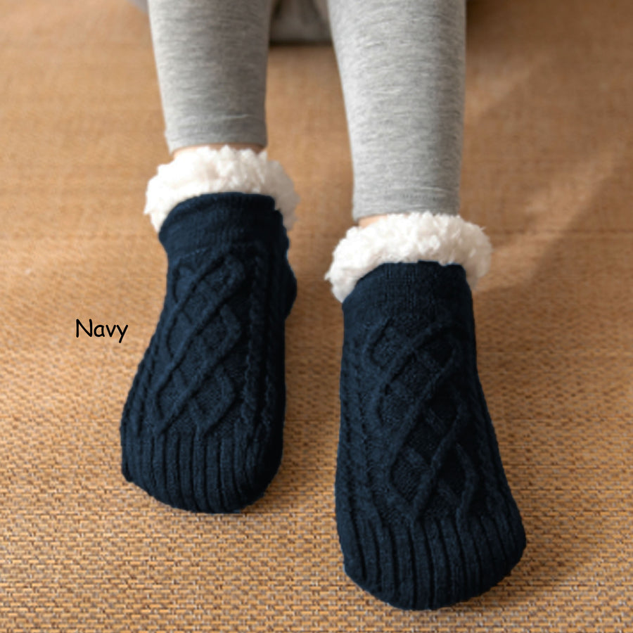 Ankle Casual Thick Thermal Socks | Ankle Sherpa Lined Sock