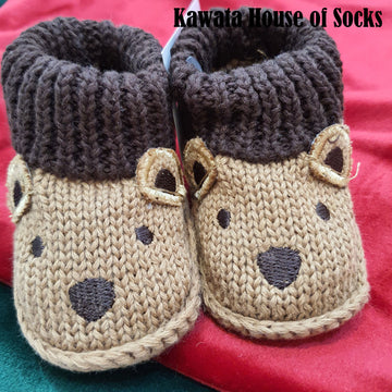 Newborn Knitted Booties K
