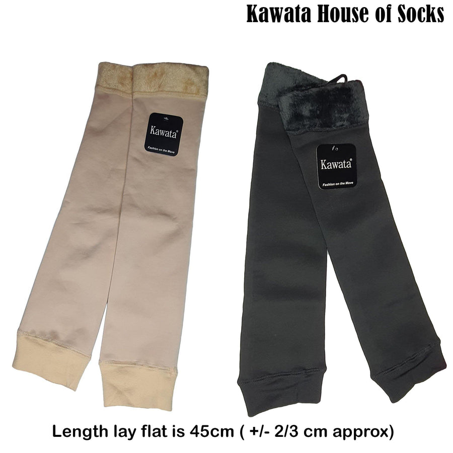 Velvet Leg Warmer ( Free Size ) - Kawata House of Socks