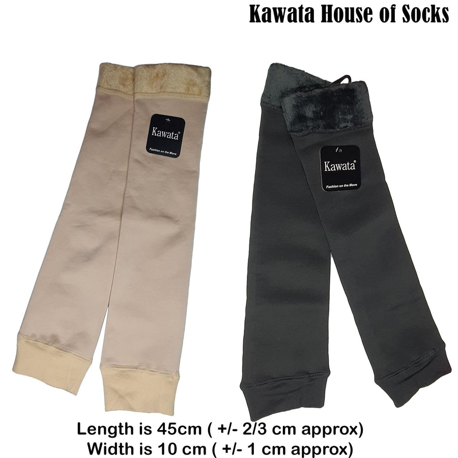 Velvet Leg Warmer ( Free Size ) - Kawata House of Socks