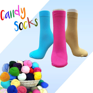 Candy Socks | Stocking | Nylon Socks (5 Pairs ) - Kawata House of Socks