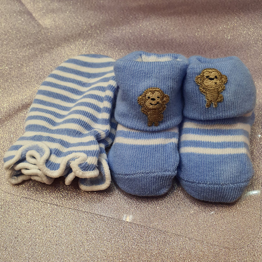 Newborn Mittens and Socks Set E