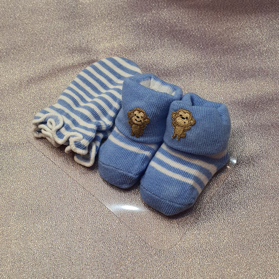 Newborn Mittens and Socks Set E