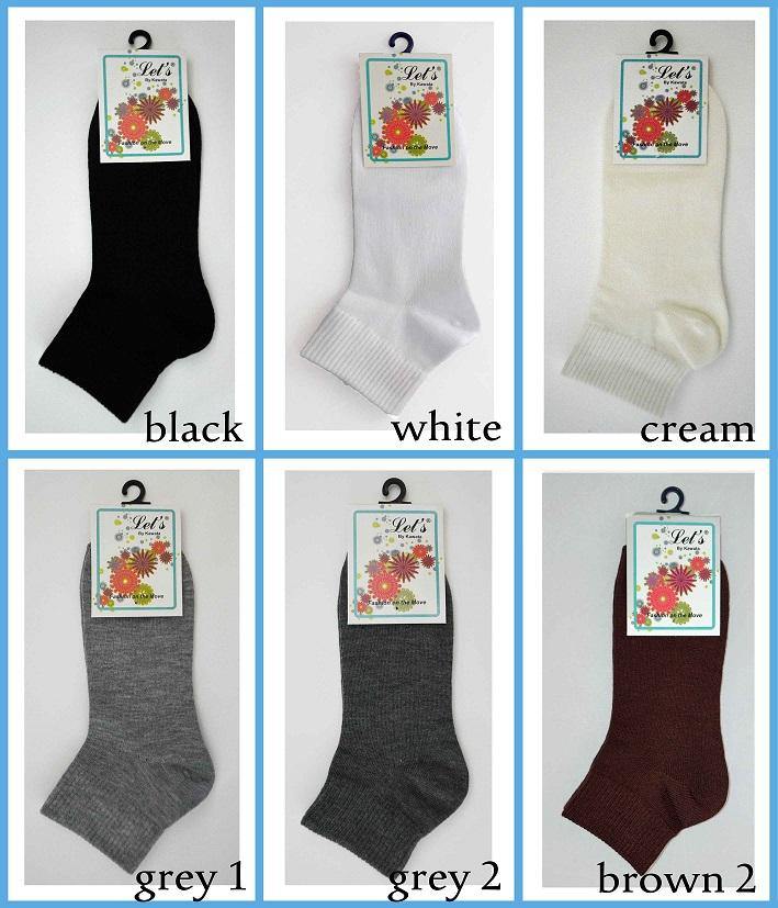 Playful Quarter Thin Socks - Kawata House of Socks