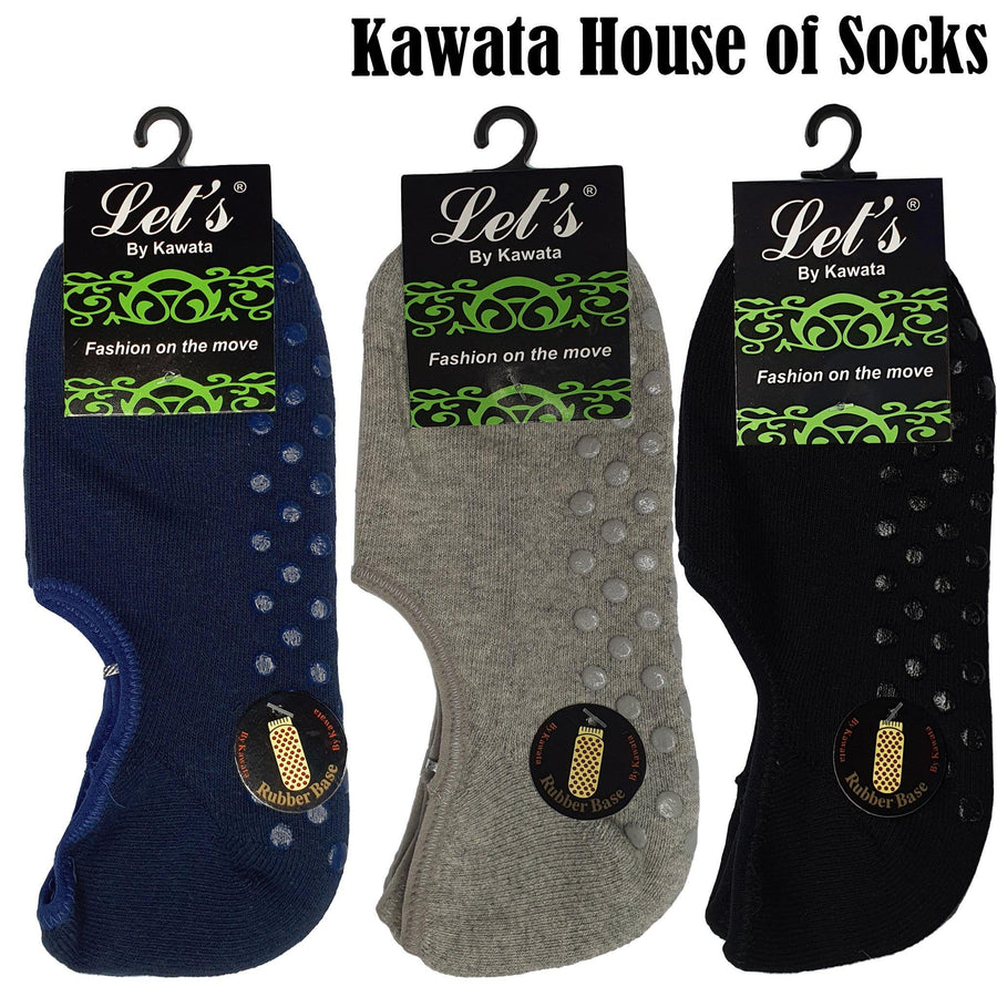 Anti Slip Loafer Padded Socks for Women / Banana Anti-Slip Socks - Kawata House of Socks