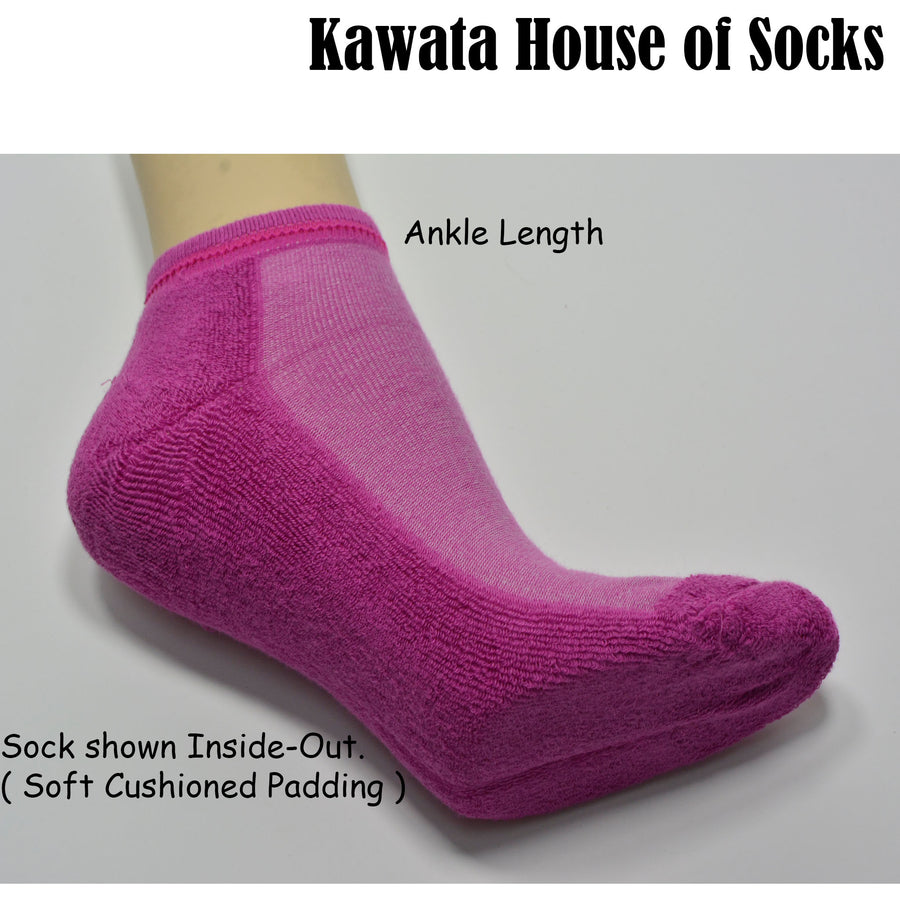 Women Ankle Padded Socks Ankle Cushioned Socks