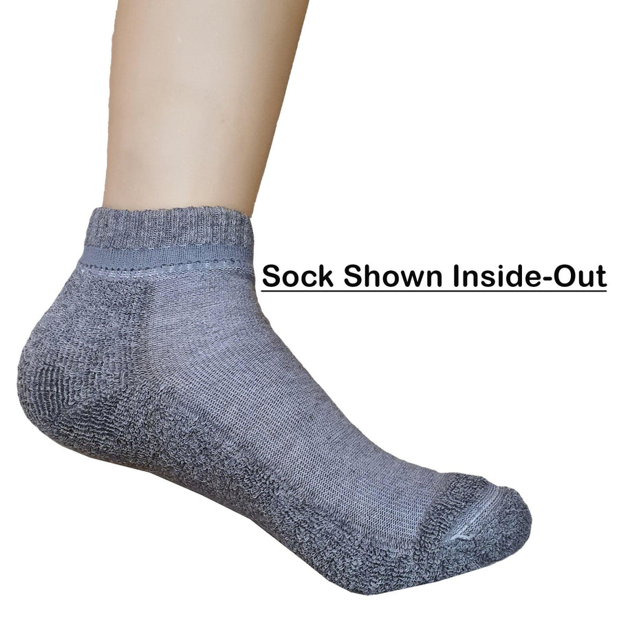 Stock Clearance! Padded Quarter Cushioned Socks for Kids - Kawata House of Socks