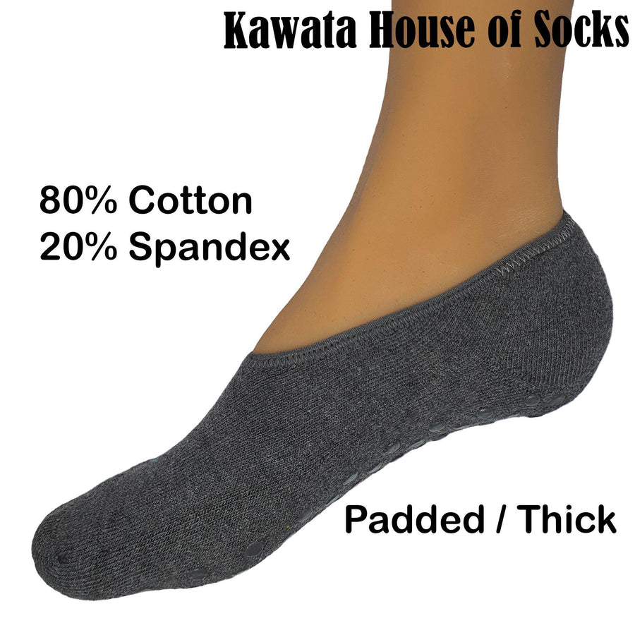 Anti Slip Loafer Padded Socks for Women / Banana Anti-Slip Socks - Kawata House of Socks