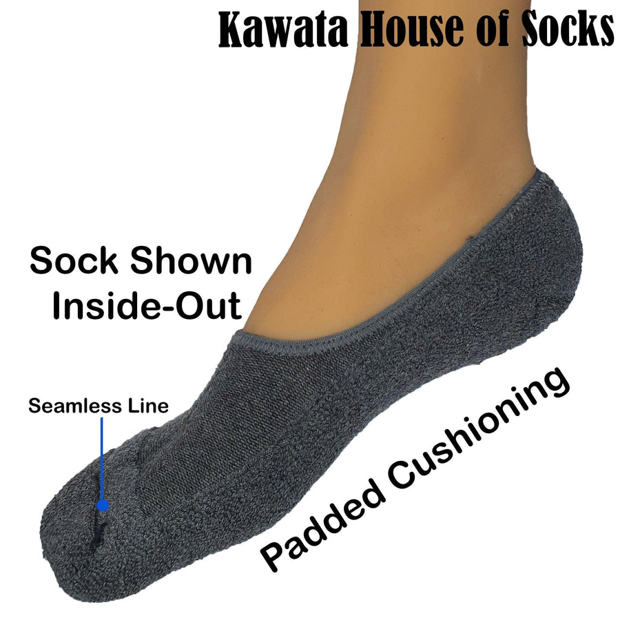 Anti Slip Loafer Padded Socks for Women / Banana Anti-Slip Socks - Kawata House of Socks