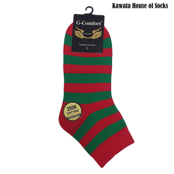 Quarter Stripe Socks ( Christmas Series )