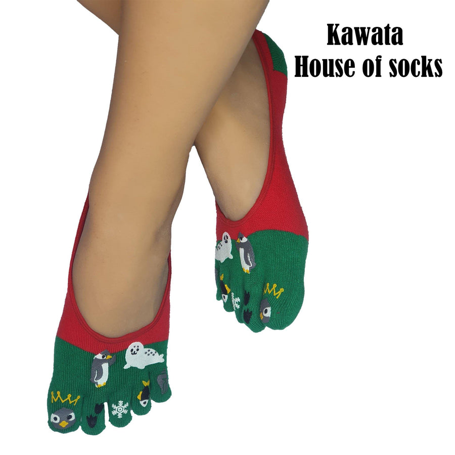 Ladies Loafer Toe Socks / Invisible Toe Socks / No-Show Toe Socks - Kawata House of Socks