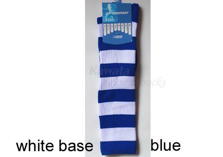 Stripe Soccer Socks/ Sport Long Socks /Ruby Socks / Softball Socks / Sport Socks - Kawata House of Socks