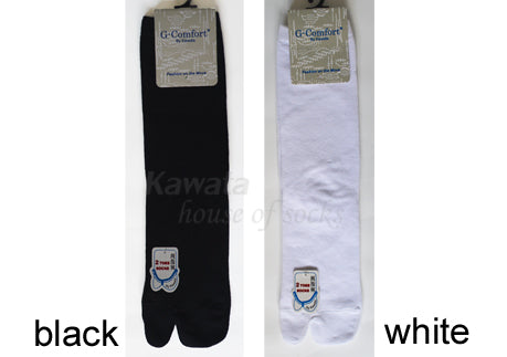 Two Toes Mid Calf Socks / Tabi Mid Calf Socks